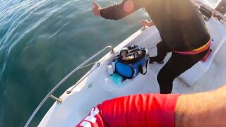 На этом месте у берега легко поймать много рыбы здесь ходит yazılı orkinos