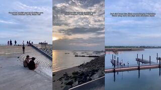 Pantai Matahari Terbit Sanur свежий рыболовный спот у рассветного пляжа на Бали