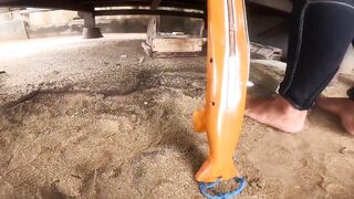 Подводная охота у Sanur морская рыбалка и дайвинг с ружьём по рифовой рыбе