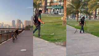 Самый красивый морской рассвет в Шардже - вид с набережной на лодки