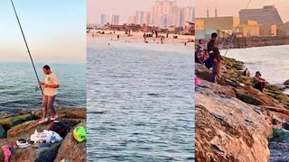 Сумасшедший рыболовный спот в ОАЭ скрытая точка для трофейной морской рыбалки