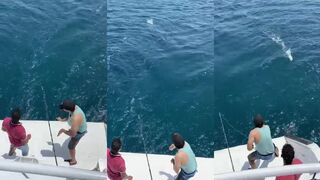Fishing in Sharm el Sheikh - морская рыбалка в Красном море для туристов с маской и спиннингом