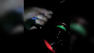 Ночная морская рыбалка в Катаре огни города вокруг а поклёвки слышны только по звону колокольчика