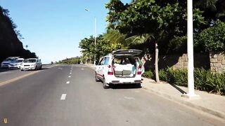 Мотопробег в рыбацкий пригород Vinh Luong Nha Trang смотрим деревню и местную рыбалку