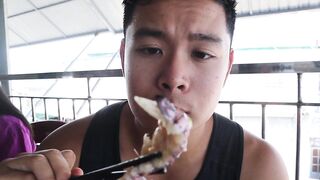 Лучшие морепродукты Вьетнама Nha Trang fishing village рыбаки лодки и свежая рыба