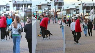 Набережная Sochi Sirius прогулка вдоль моря и места где ловят рыбу с пирса