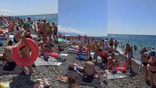 Сочи Sirius отдых на пляже Чёрного моря и мысли о ближайшей рыбалке с набережной к закату