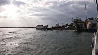 GT Sri Lanka: морская рыбалка на гигантского тревалли у скалистого берега