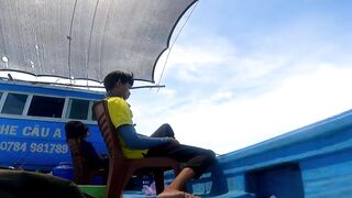 Морская рыбалка в Нячанге сверхчувствительная креветка приманка и мощные удары морского хищника