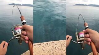 Рыбалка с обломанного моста в Нячанге экстрим и красота вьетнамского моря