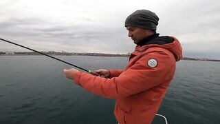 Севастополь рыбалка Kokos 2019 - береговые забросы на Чёрном море ранним утром