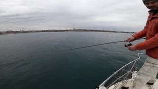 Севастополь рыбалка Kokos 2019 - береговые забросы на Чёрном море ранним утром