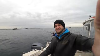 Севастополь рыбалка Kokos 2019 - береговые забросы на Чёрном море ранним утром