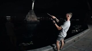 Крымский rockfishing в Севастополе 2016 береговая рыбалка по хищнику у прибрежных скал