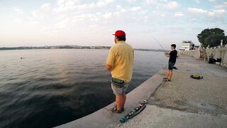 Крымский rockfishing в Севастополе 2016 береговая рыбалка по хищнику у прибрежных скал