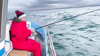 Рыбалка и дельфины в Севастополе Чёрное море и удивительные соседи по улову