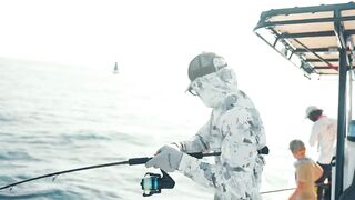 Морская рыбалка в Фуджейре на поппер днём а вечером эту рыбу готовят в ресторане