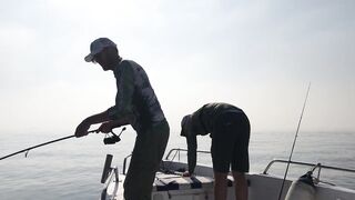 Рыбалка на тунца в Эмиратах морская рыбалка в Фуджейре по крупной синей торпеде