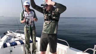Рыбалка на тунца в Эмиратах морская рыбалка в Фуджейре по крупной синей торпеде