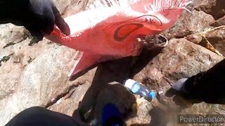 Mirbat Salalah Oman уборка берега после утреннего выхода на воду