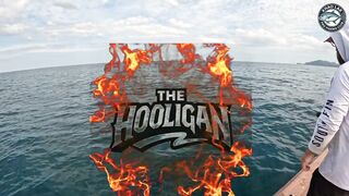 Diamond trevally рвёт снасть - джиг с тайской лодки у побережья Khao Lak Thailand