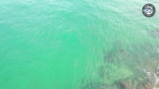 Рыболовные районы у Khao Lak вид с дрона на охотничьи места и тропическое побережье Таиланда