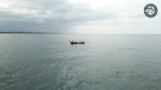 Рыболовные районы у Khao Lak вид с дрона на охотничьи места и тропическое побережье Таиланда