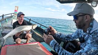 Отличный день на Андаманском море морская рыбалка в Таиланде с гостями из UK и France