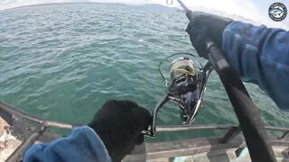 Отличный день на Андаманском море морская рыбалка в Таиланде с гостями из UK и France