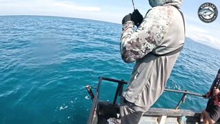 Длинноперый тунец на лёгкую снасть - морская рыбалка в Таиланде и катушка Stella C3000 на пределе