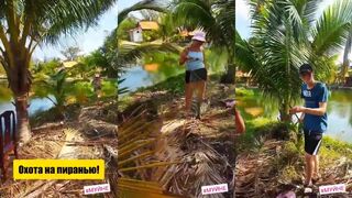 Муйне ловля пираньи на приманку что брать с собой и как не порезаться