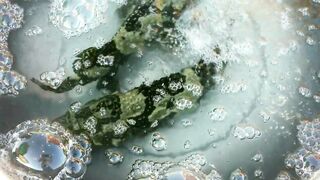 Phan Thiet рыбацкая деревня утром лодки лед и голоса на причале