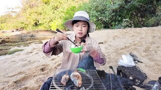 Остров Фукуок жизнь на острове, рыбацкие лодки полные уловы и рыба сушится на солнце