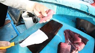 Ngày đầu ra khơi на đảo Phú Quý 2025 - морская рыбалка на Phú Quý. Что за монстр?