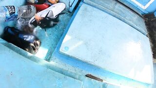 Ngày đầu ra khơi на đảo Phú Quý 2025 - морская рыбалка на Phú Quý. Что за монстр?