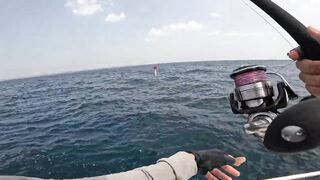 морская рыбалка на Hikkaduwa с GT короткий выезд и мощные рывки