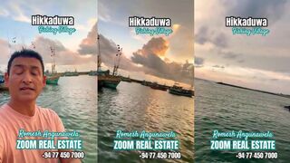 Hikkaduwa / Хиккадува. Рыбацкая деревня Sri Lanka и странная реклама недвижимости