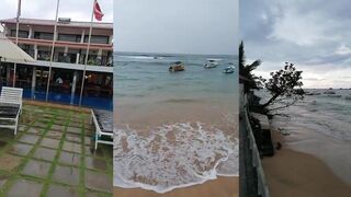 Hikkaduwa, отель Coral Sends и первое знакомство со Sri Lanka