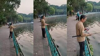 Как ловят рыбу во Вьетнаме (Vietnam) без пафоса и без сложных снастей