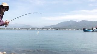 Cam Ranh VIỆT NAM поймал рыбу еж что делать с такой добычей?