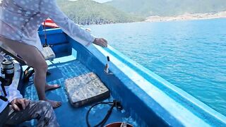 морская рыбалка в Нячанге нереальный клев и удары на каждом забросе