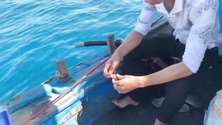 Nha Trang Vlog 08 выход в открытое море и резкие поклевки у берега