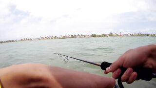 морская рыбалка в Varadero - барракуда на El Canale и спиннинг на максимуме