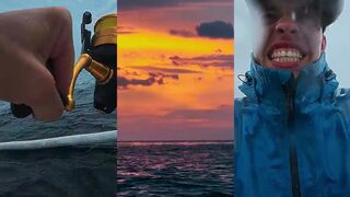 Бали / Bali - шторм и морская рыбалка на Бали. Рискнули бы выйти?