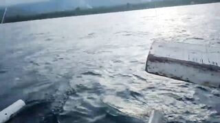 Как ловят tongkol по старинке в Bali на открытой воде у местных