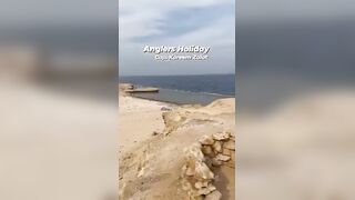 морская рыбалка в Marsa Allam - ночь на берегу и игры у воды после снорклинга