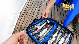 Marsa Alam: морская рыбалка в مرسي علم готовим наживку перед выходом