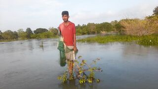 Sri Lanka охота на big rohu когда клюет по крупному у Suresh