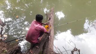 Sri Lanka, Suresh тянет крупняка и леска визжит до обрыва