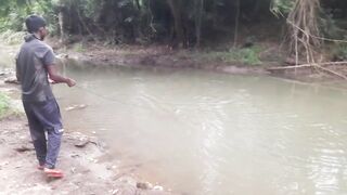 Sri Lanka: cast net fishing и как местные ловят сетью без спиннинга